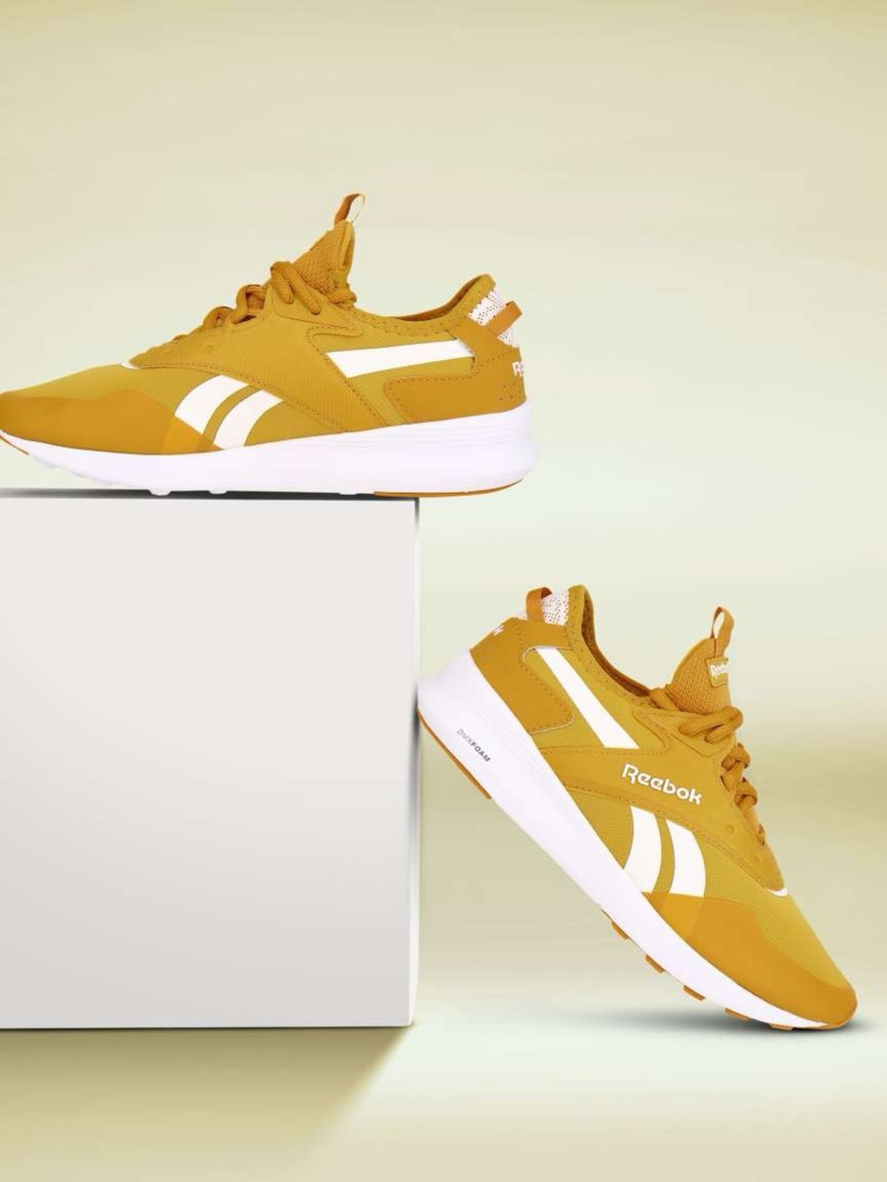 Reebok Mustard Yellow  Women's Core Spark Yellow Running Shoes